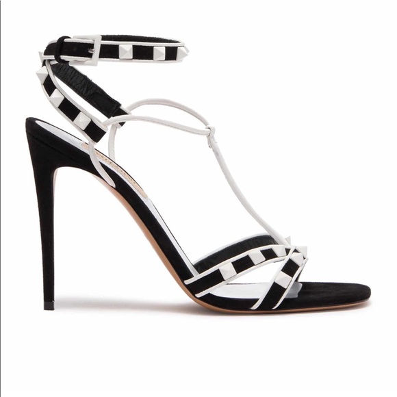 NEW Valentino Garavani Rockstud Sandals 36.5 - Picture 8 of 14